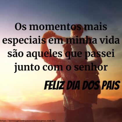 Homenagem para o dia dos pais 2