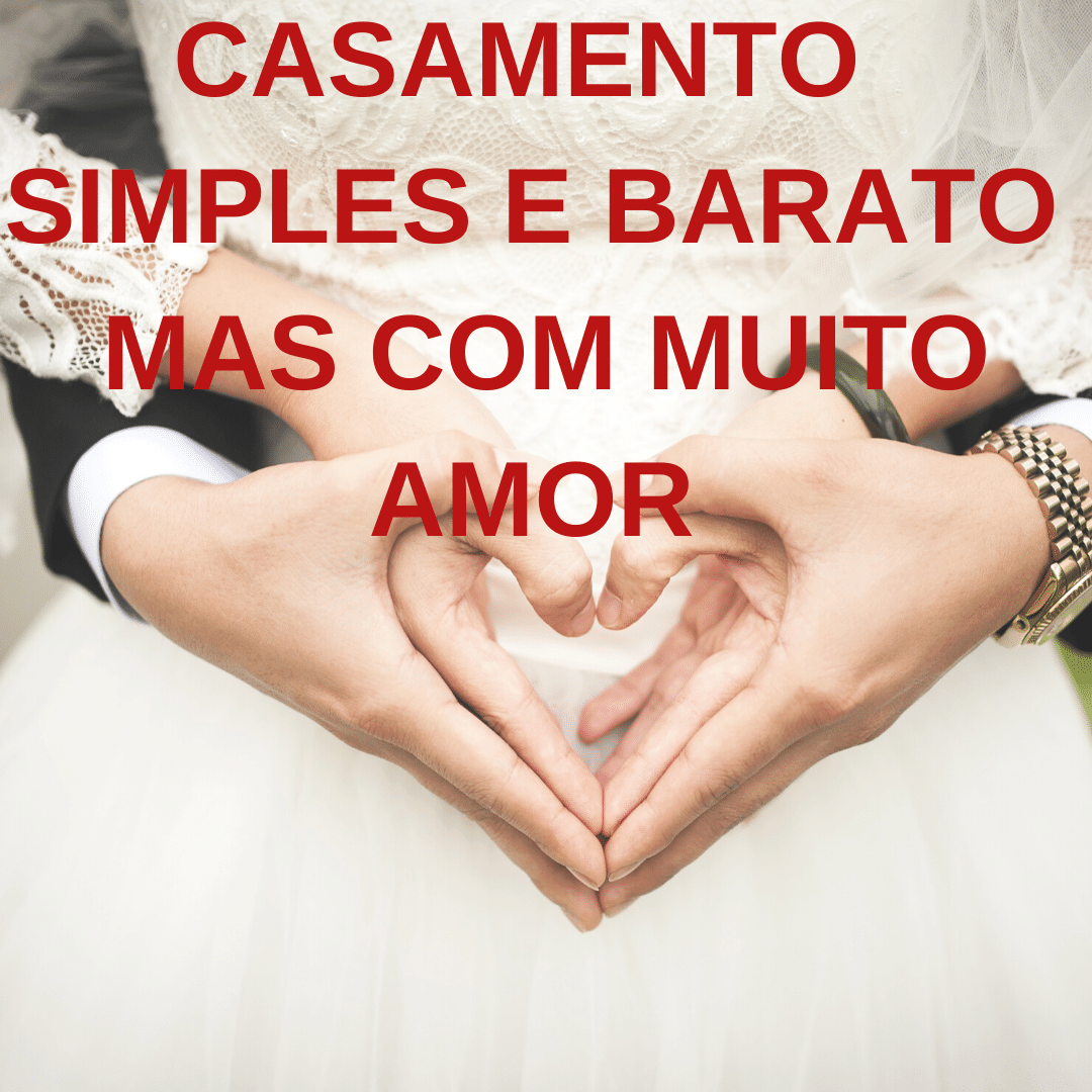 casamento simples e barato