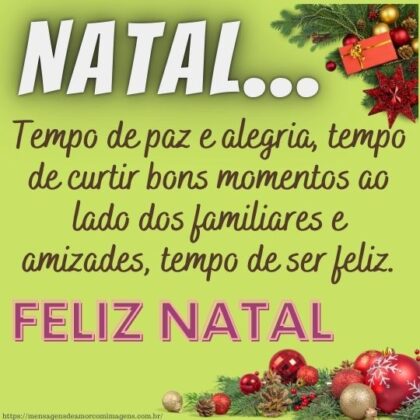 mensagem de feliz natal 1