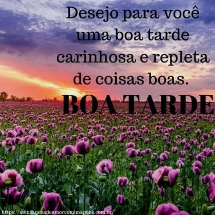 Mensagem de boa tarde carinhosa 2