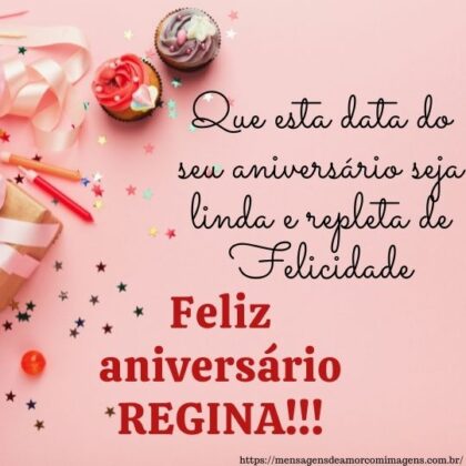 Feliz aniversario e parabens Regina 1