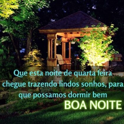 boa noite quarta feira terminando