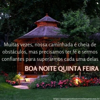 boa noite quinta feira terminando 2