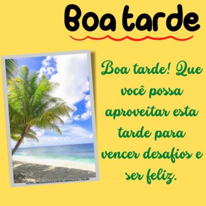 Mensagens de boa tarde com carinho para whatsapp 1