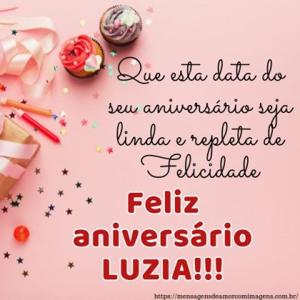 Feliz aniversário e parabéns Luzia 3