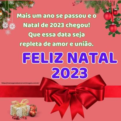 Mensagem de Natal 2023 2