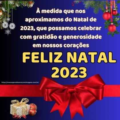 Mensagem de Natal 2023 5