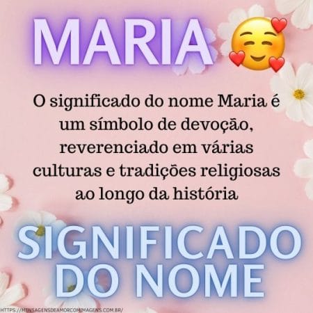 O significado do nome Maria é um símbolo de devoção, reverenciado em várias culturas e tradições religiosas ao longo da história.