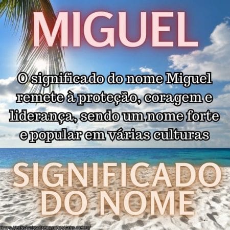 O significado do nome Miguel remete à proteção, coragem e liderança, sendo um nome forte e popular em várias culturas.