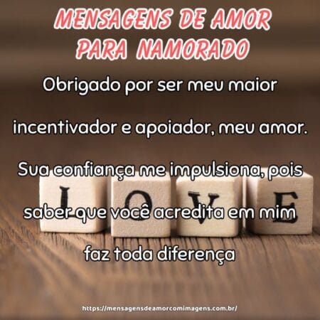Obrigado por ser meu maior incentivador e apoiador, meu amor. Sua confiança me impulsiona, pois saber que você acredita em mim faz toda diferença.