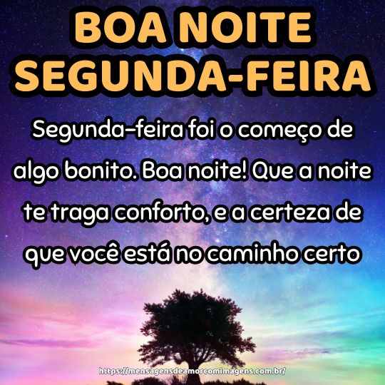 Boa noite segunda feira abençoada: 100 frases lindas